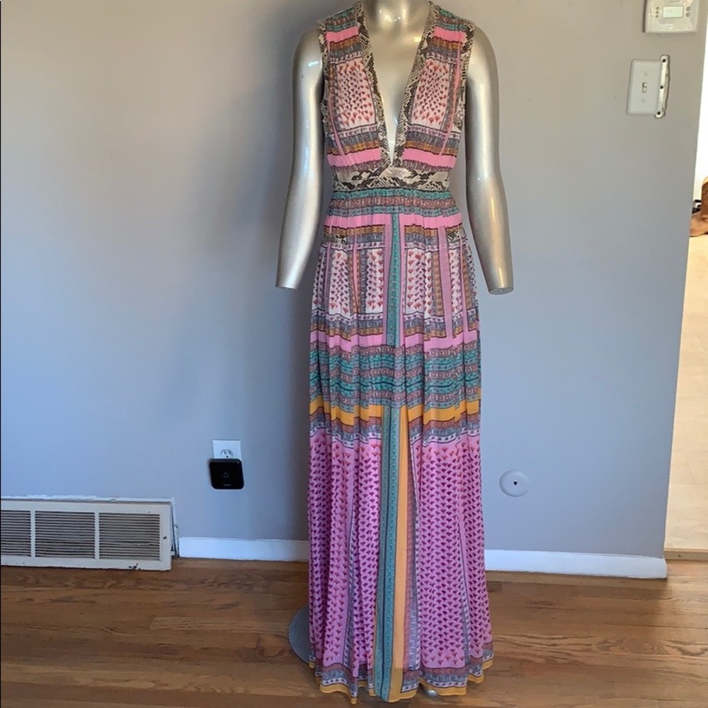 💕🎉HPx2🎉💕DVF Lelani Silk Zen Scarf Maxi Dress